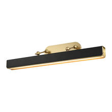  PL307931VBTL - Valise Picture 32-in Vintage Brass/Tuxedo Leather LED Wall/Picture Light
